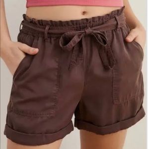 Aerie Paper-bag Style Shorts M